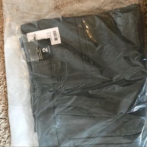 Gray exact stretch skinny leg pants